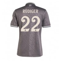 Billiga Real Madrid Antonio Rudiger #22 Tredje fotbollskläder 2024-25 Kortärmad